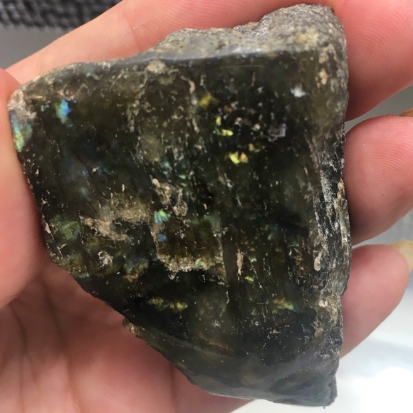 Gorgeous Canadian 3” Labradorite Crystal Specimen - Picture 4 of 10
